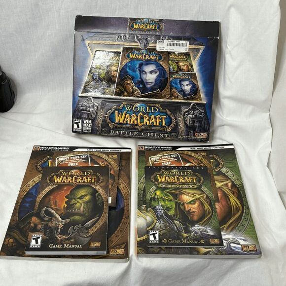 World of Warcraft Battle Chest (PC/Mac Computer Game) - See Pics for Details - Picture 1 of 8